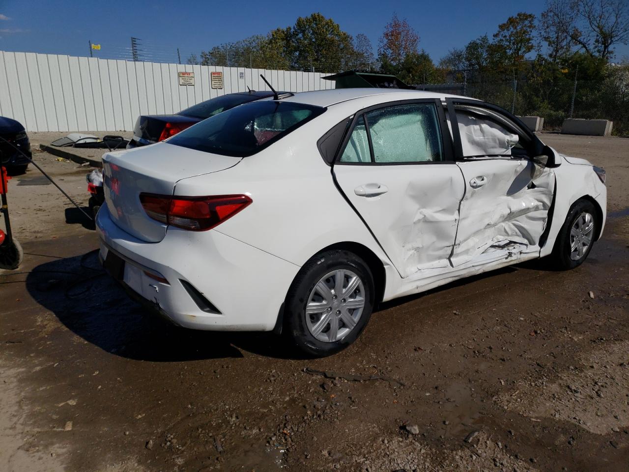 2022 KIA RIO LX VIN:3KPA24AD6NE456879