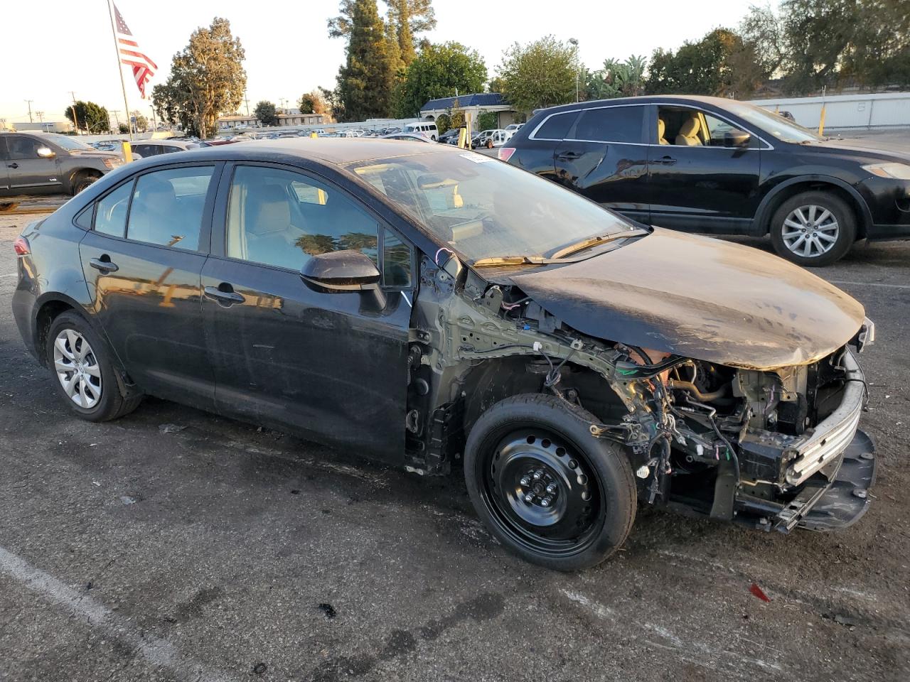 2022 TOYOTA COROLLA LE VIN:5YFEPMAE2NP379583