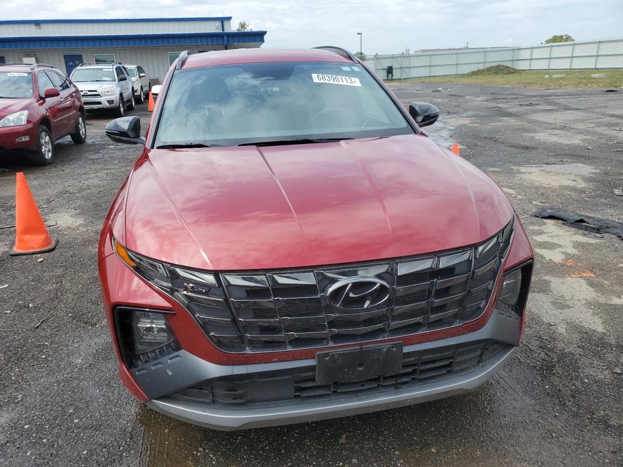 2022 HYUNDAI TUCSON N LINE VIN:KM8JFCAE3NU124502