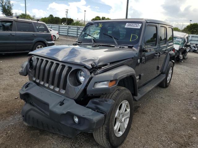 2021 JEEP WRANGLER UNLIMITED SPORT VIN: 1C4HJXDG5MW507737