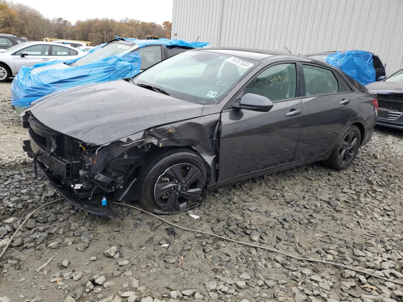 2022 HYUNDAI ELANTRA SEL VIN:5NPLS4AGXNH058850