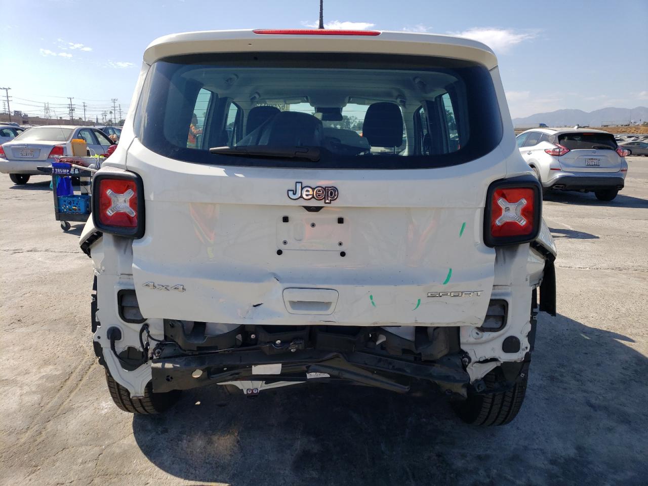 2022 JEEP RENEGADE SPORT VIN:ZACNJDA14NPN50379