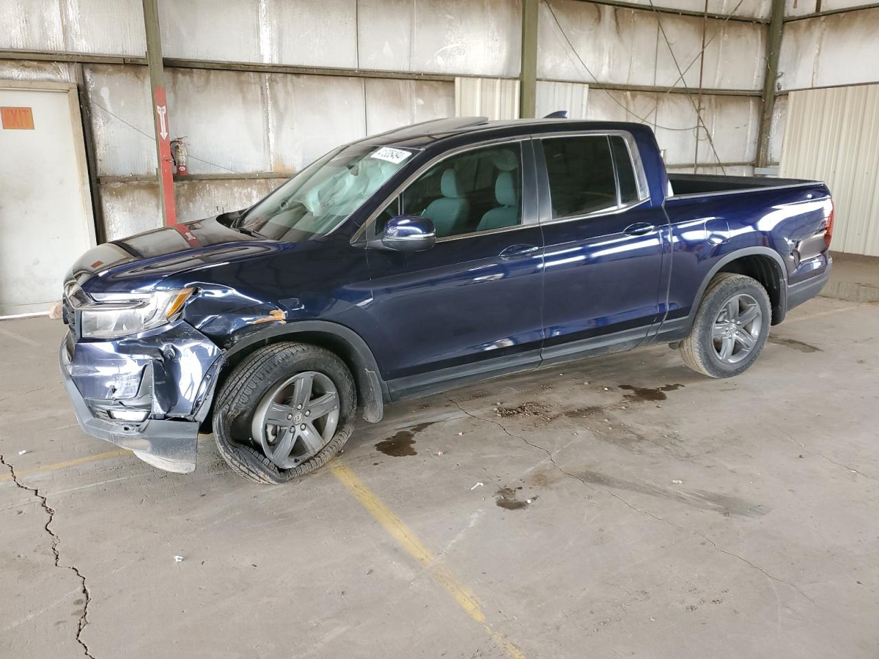 2023 HONDA RIDGELINE RTL VIN:5FPYK3F57PB022291