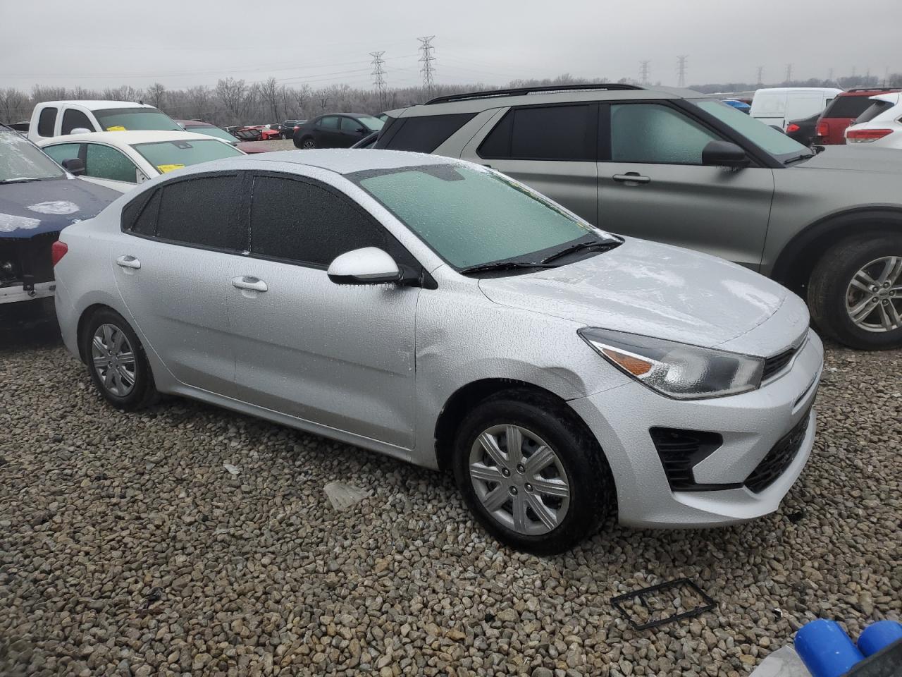2022 KIA RIO LX VIN:3KPA24AD1NE435051
