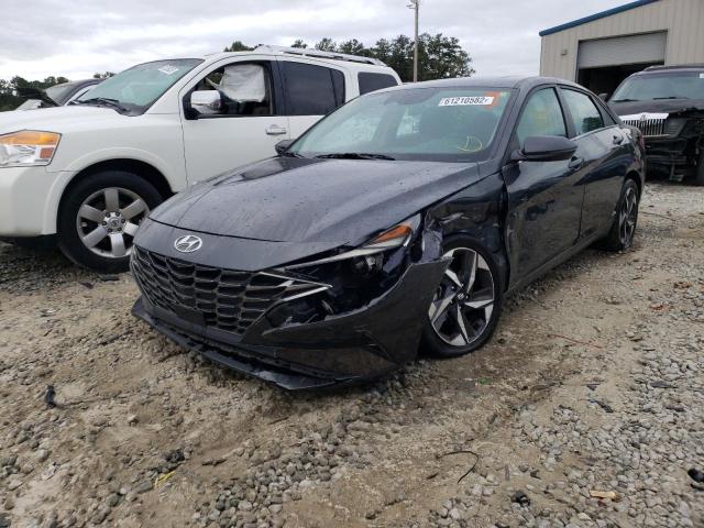 2021 HYUNDAI ELANTRA SEL VIN: 5NPLN4AG2MH015688