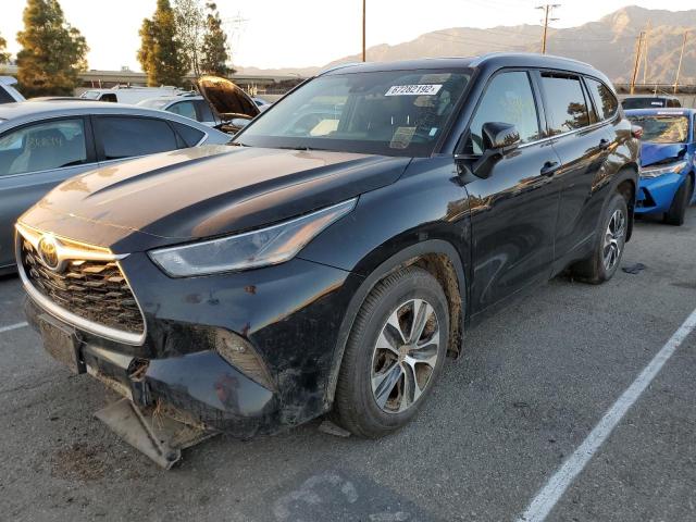 2021 TOYOTA HIGHLANDER XLE VIN: 5TDGZRBH1MS547387