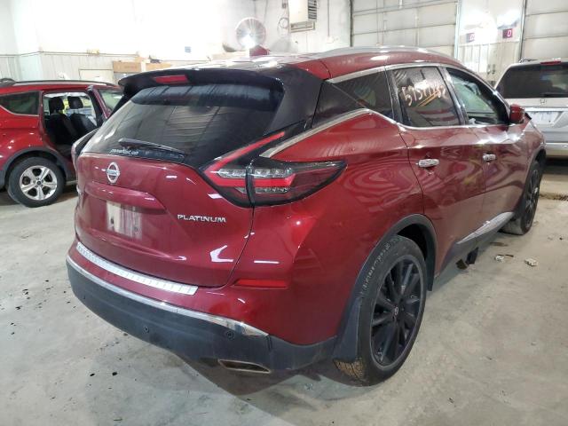 2021 NISSAN MURANO PLATINUM VIN: 5N1AZ2DJ1MC102562