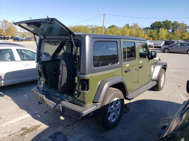 2021 JEEP WRANGLER UNLIMITED SPORT VIN: 1C4HJXDG7MW522885