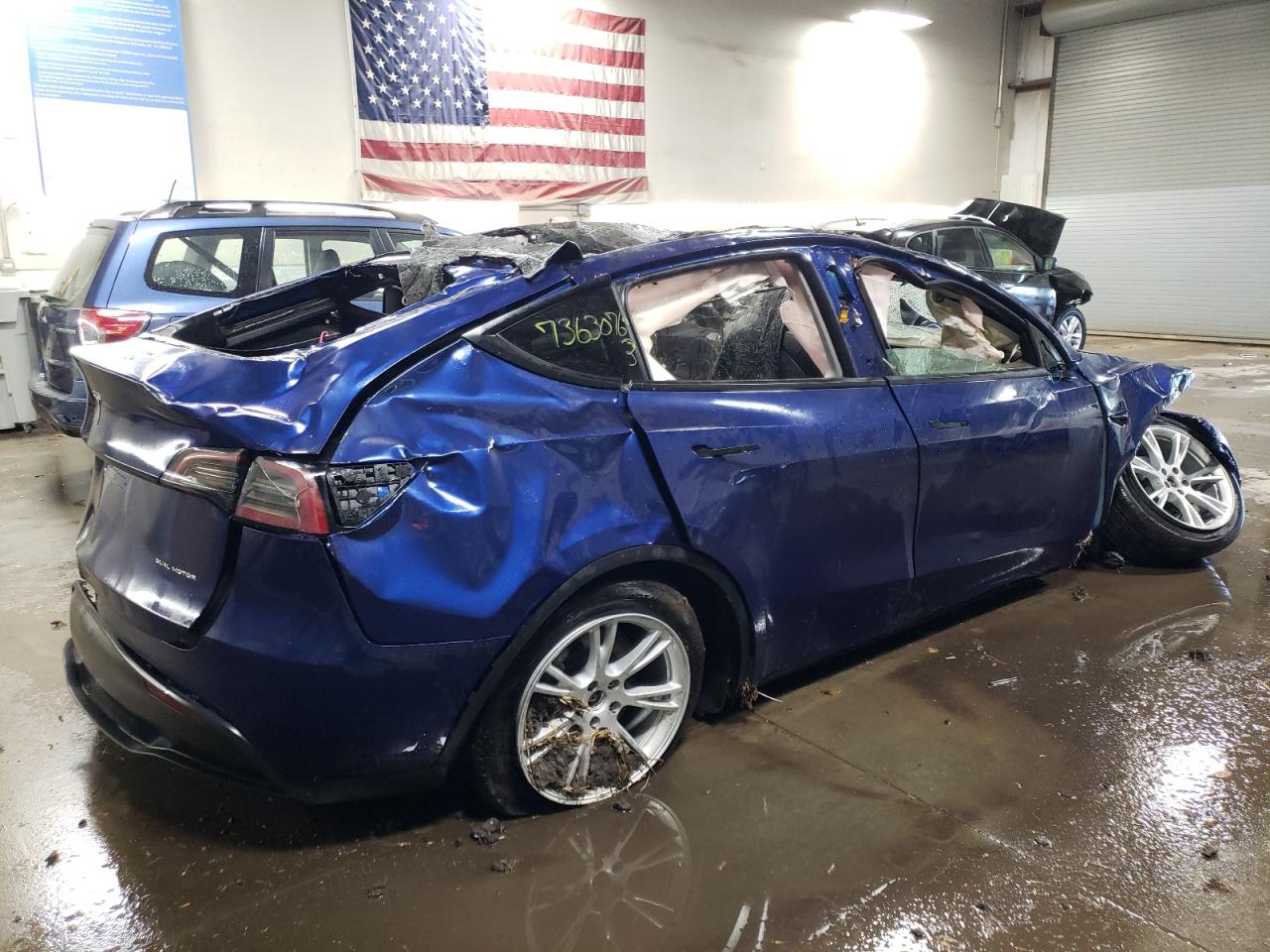 2023 TESLA MODEL Y  VIN:7SAYGDEE5PF803668