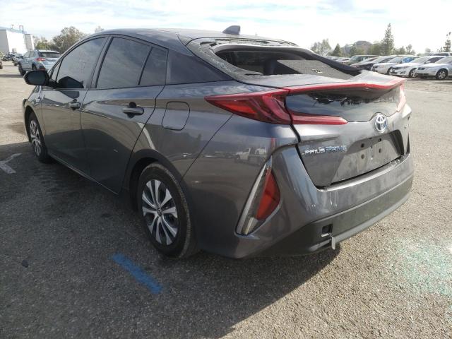 2021 TOYOTA PRIUS PRIME LE VIN: JTDKAMFP4M3176216