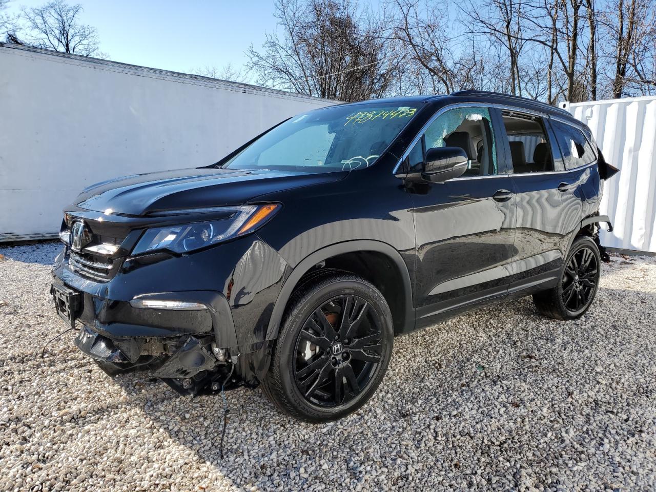 2022 HONDA PILOT SE VIN:5FNYF6H21NB050845