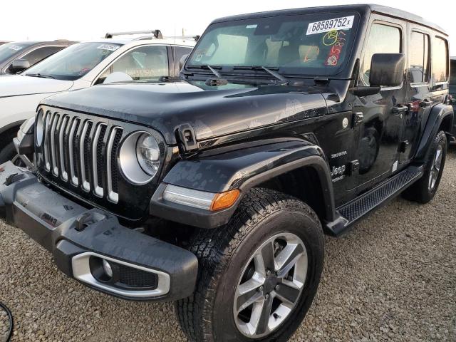 2021 JEEP WRANGLER UNLIMITED SAHARA VIN: 1C4HJXEG4MW772129