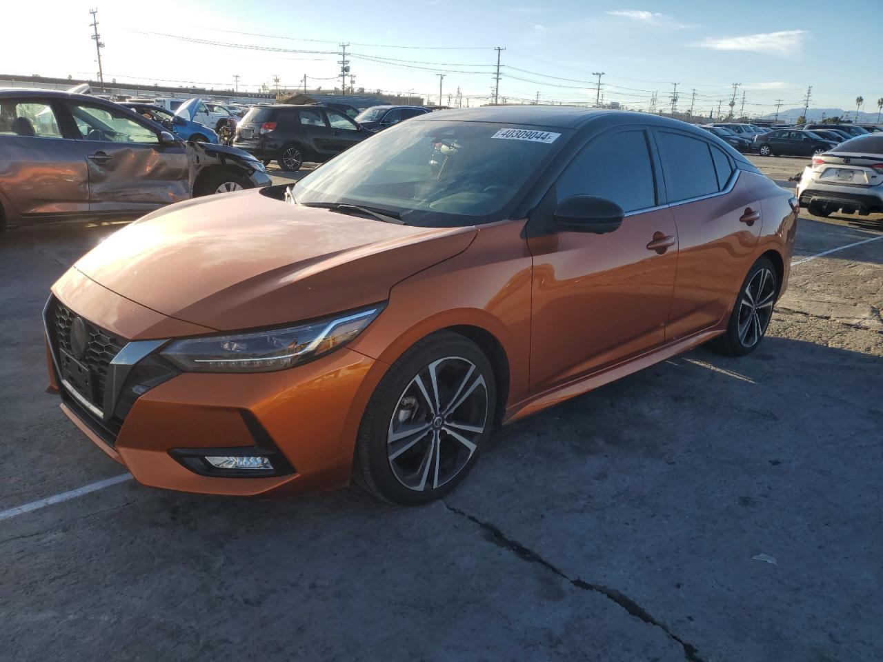 2022 NISSAN SENTRA SR VIN:3N1AB8DV1NY220041