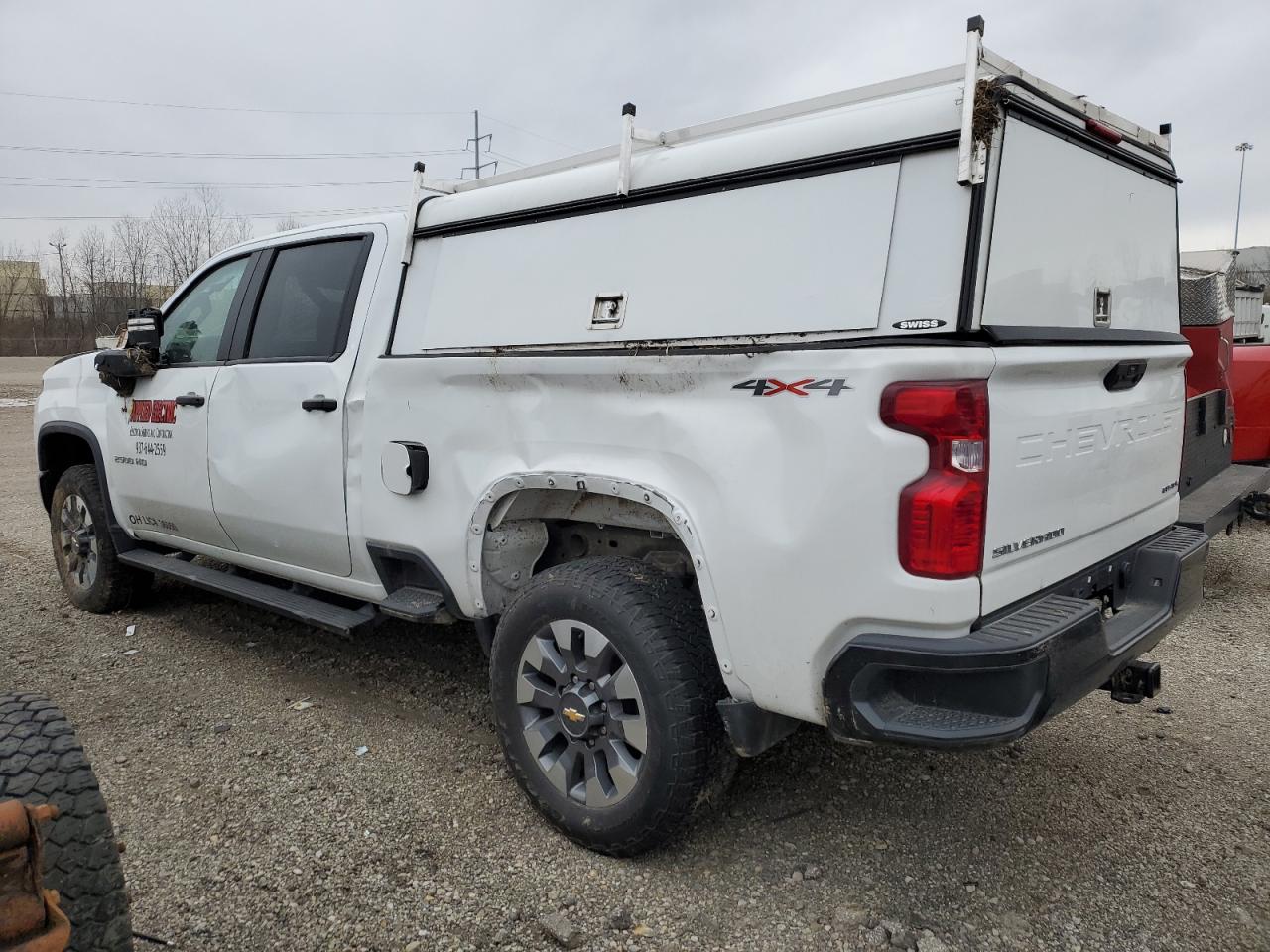 2023 CHEVROLET SILVERADO K2500 CUSTOM VIN:2GC4YME76P1711952