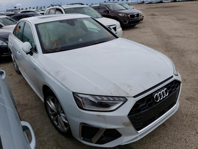 2021 AUDI A4 PREMIUM PLUS 45 VIN: WAUEABF42MA077037