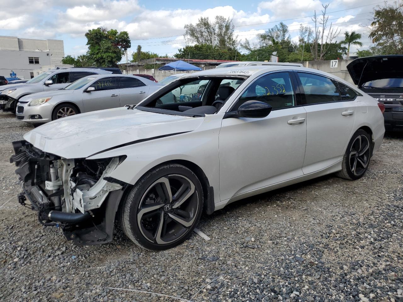2022 HONDA ACCORD SPORT VIN:1HGCV1F37NA103697
