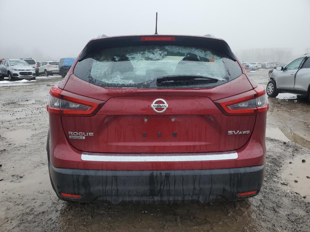 2022 NISSAN ROGUE SPORT SV VIN:JN1BJ1BW4NW491645