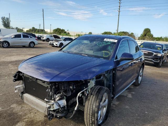 2021 AUDI Q5 PREMIUM PLUS VIN: WA1BAAFY0M2111676