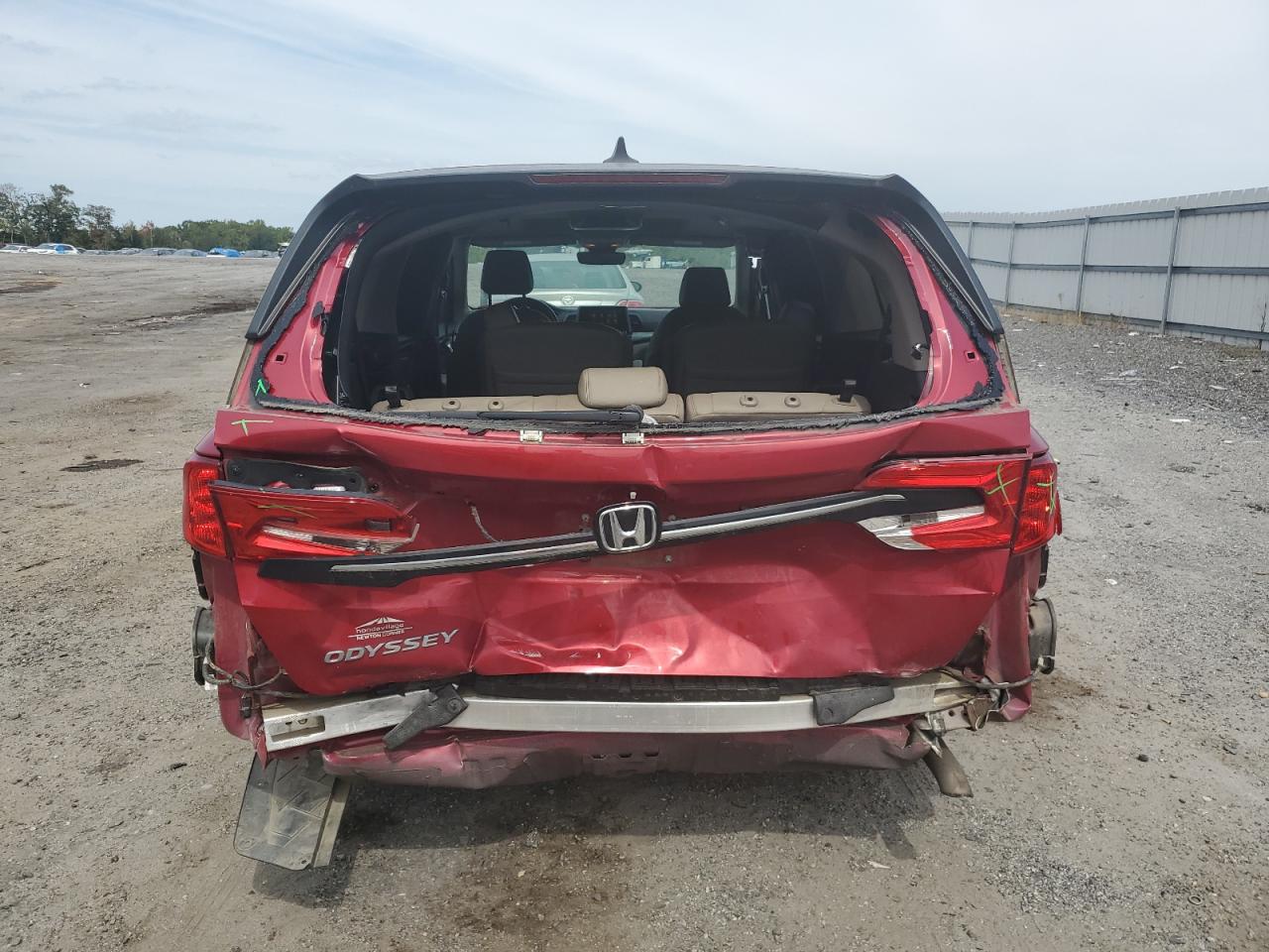 2022 HONDA ODYSSEY EXL VIN:5FNRL6H79NB044400
