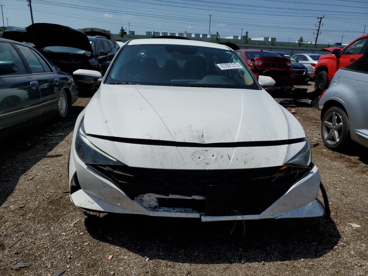 2023 HYUNDAI ELANTRA SEL VIN:5NPLS4AG9PH107135