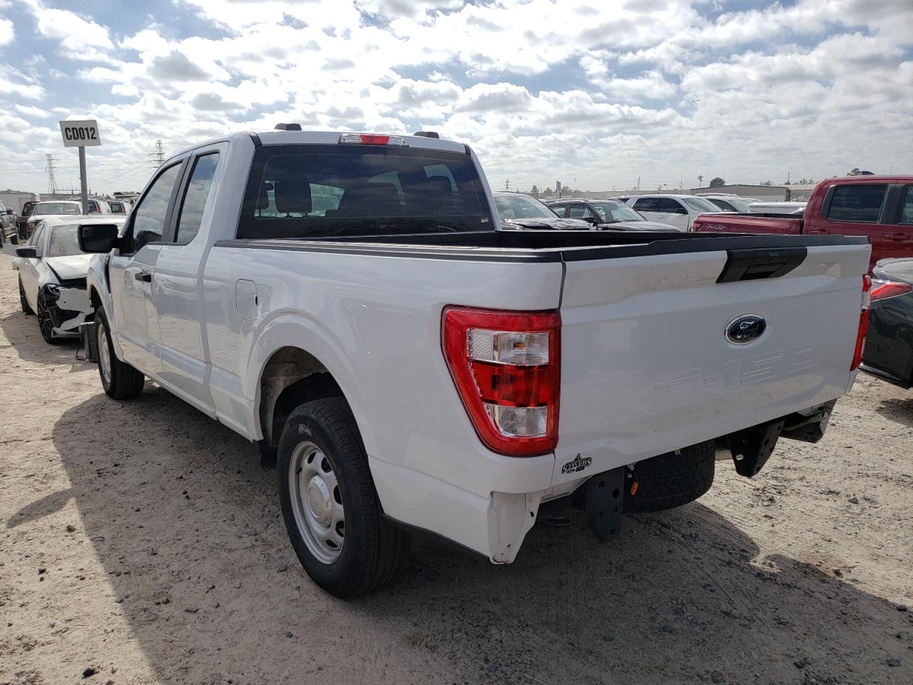 2022 FORD F150 SUPER CAB VIN:1FTEX1CB2NKE17278