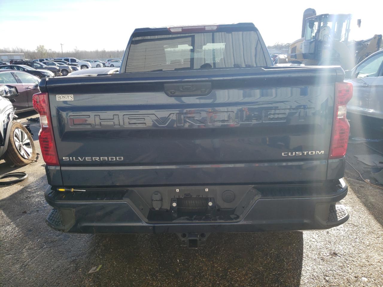 2022 CHEVROLET SILVERADO K1500 CUSTOM VIN:1GCPDBEK1NZ621632