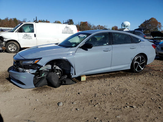 2022 HONDA ACCORD HYBRID SPORT VIN:1HGCV3F25NA047455