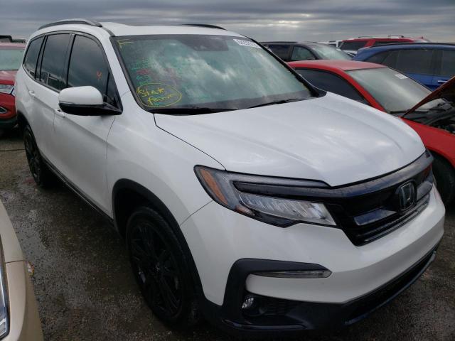 2021 HONDA PILOT BLACK VIN: 5FNYF6H73MB027092