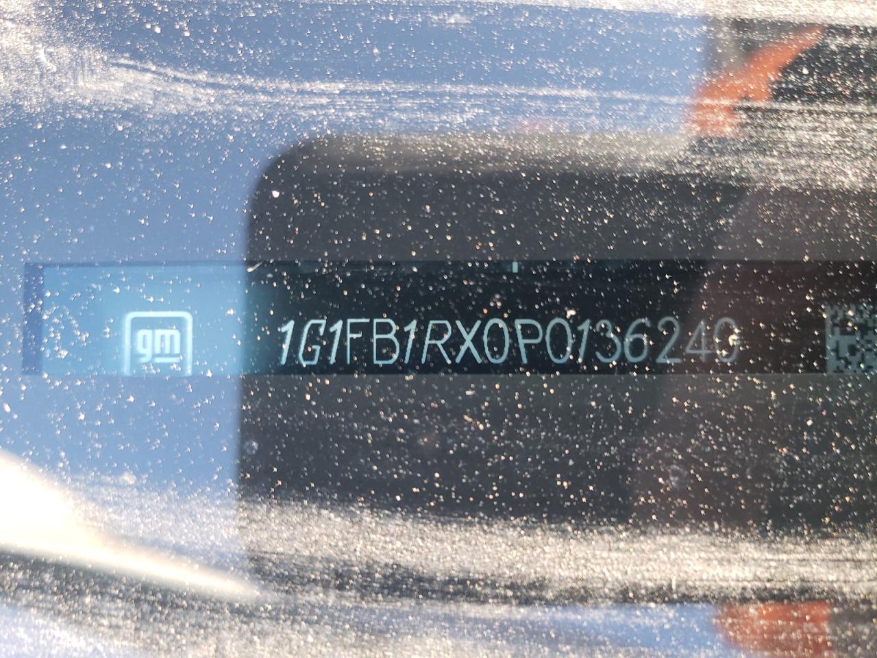 2023 CHEVROLET CAMARO LS VIN:1G1FB1RX0P0136240