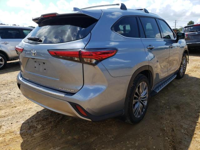 2021 TOYOTA HIGHLANDER PLATINUM VIN: 5TDFZRAH8MS078814