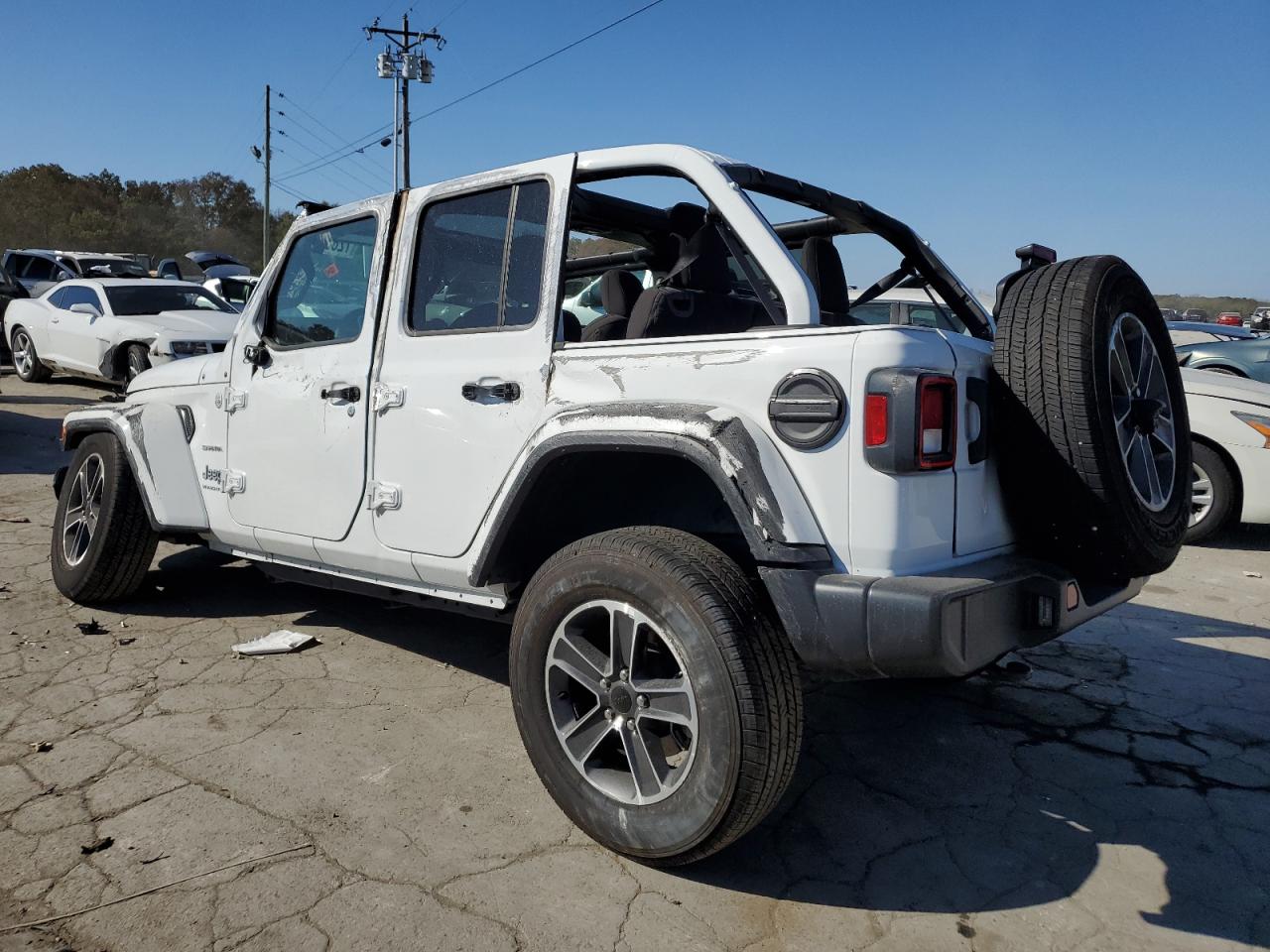 2023 JEEP WRANGLER SAHARA VIN:1C4HJXEN8PW599900