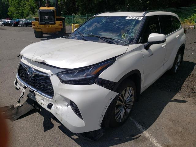 2021 TOYOTA HIGHLANDER HYBRID PLATINUM VIN: 5TDEBRCH0MS051815