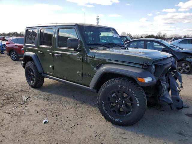 2021 JEEP WRANGLER UNLIMITED SPORT VIN: 1C4HJXDN6MW528904