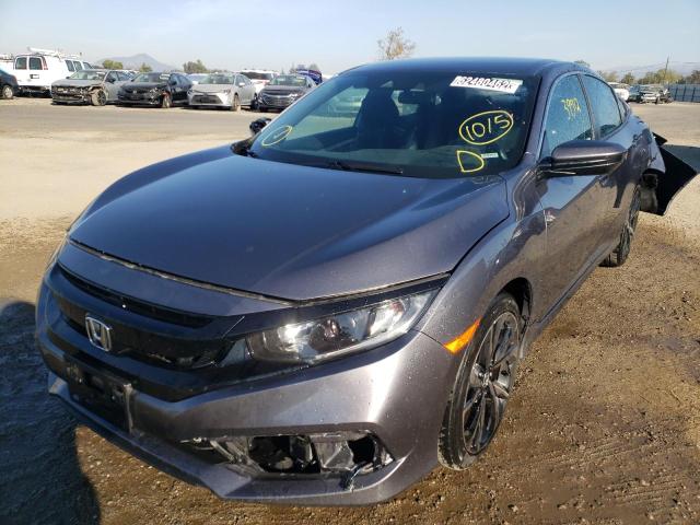 2021 HONDA CIVIC SPORT VIN: 19XFC2F82ME002839