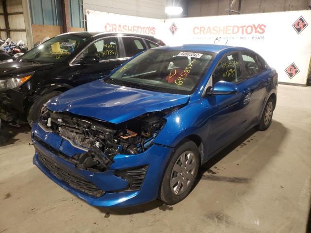 2021 KIA RIO LX VIN: 3KPA24AD2ME387221