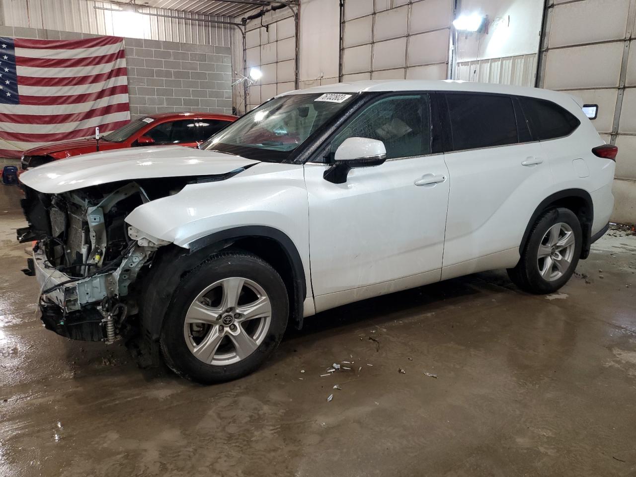 2022 TOYOTA HIGHLANDER L VIN:5TDBZRBH0NS590520