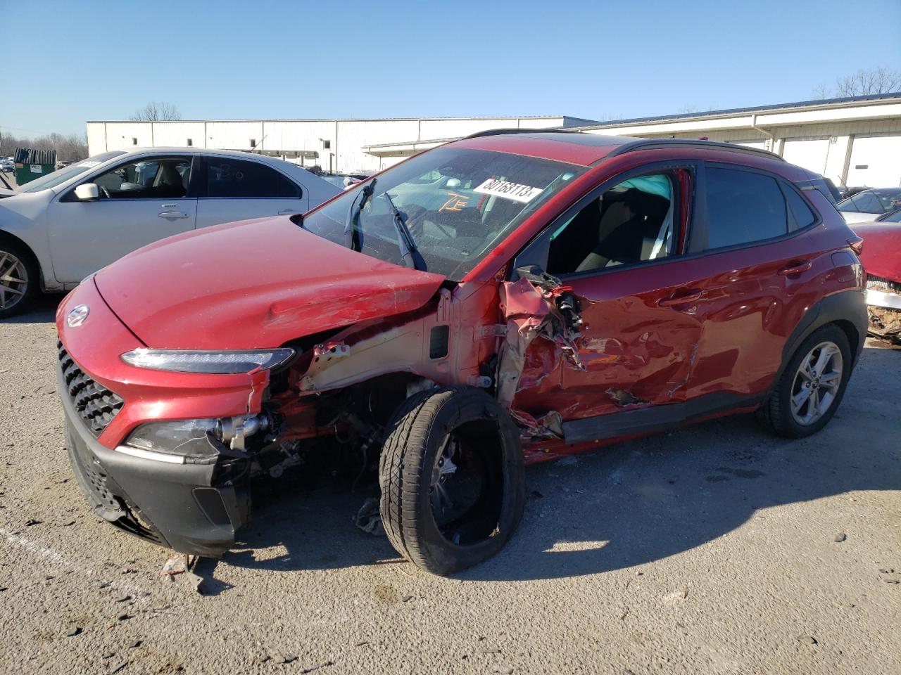 2022 HYUNDAI KONA SEL VIN:KM8K3CAB4NU877412