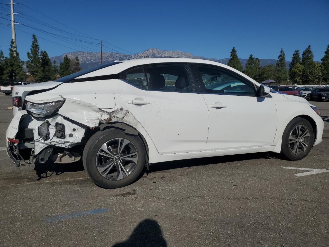 2022 NISSAN SENTRA SV VIN:3N1AB8CV7NY248234
