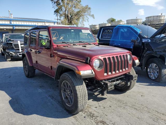 2021 JEEP WRANGLER UNLIMITED SPORT VIN: 1C4HJXDG1MW589191