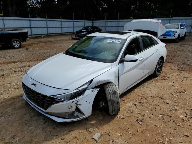 2021 HYUNDAI ELANTRA SEL VIN: 5NPLN4AG6MH023292