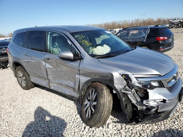 2021 HONDA PILOT EXL VIN: 5FNYF6H58MB034232