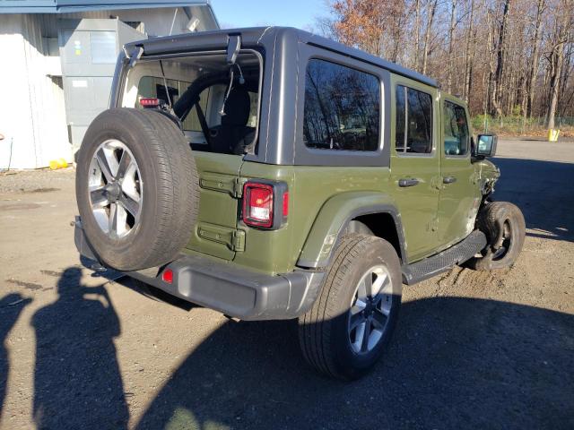 2021 JEEP WRANGLER UNLIMITED SAHARA VIN: 1C4HJXEN3MW578691