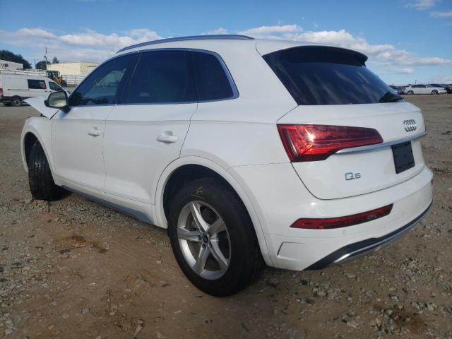2021 AUDI Q5 PREMIUM VIN: WA1AAAFY8M2087431
