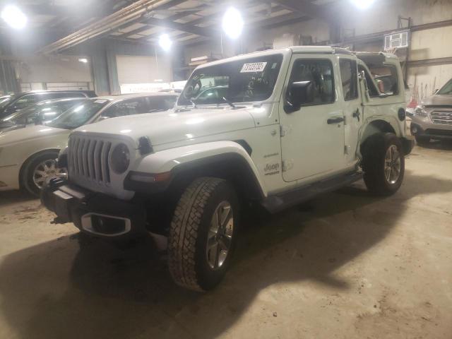 2021 JEEP WRANGLER UNLIMITED SAHARA VIN: 1C4HJXEN6MW509509