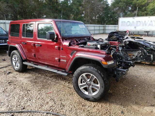 2021 JEEP WRANGLER UNLIMITED SAHARA VIN: 1C4HJXEN9MW687429