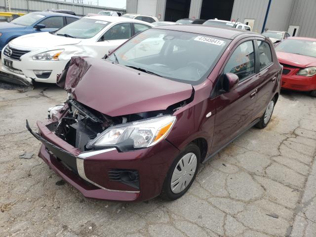 2021 MITSUBISHI MIRAGE ES VIN: ML32AUHJ4MH002385