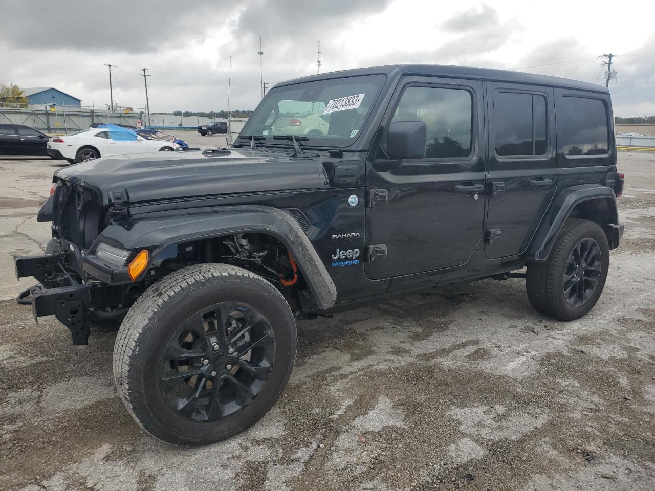 2022 JEEP WRANGLER UNLIMITED SAHARA 4XE VIN:1C4JJXP61NW210647