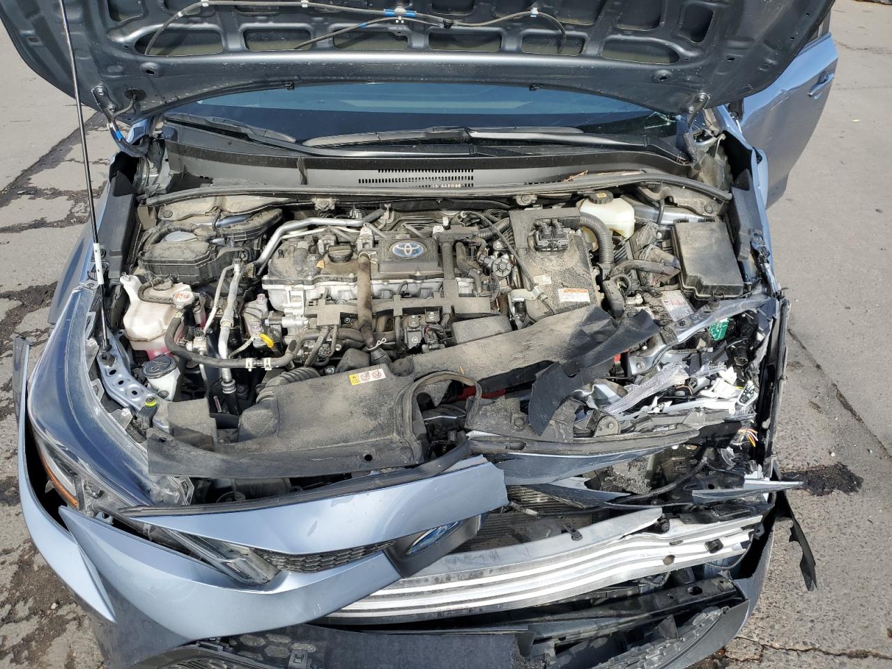 2022 TOYOTA COROLLA LE VIN:JTDEAMDE6NJ046112