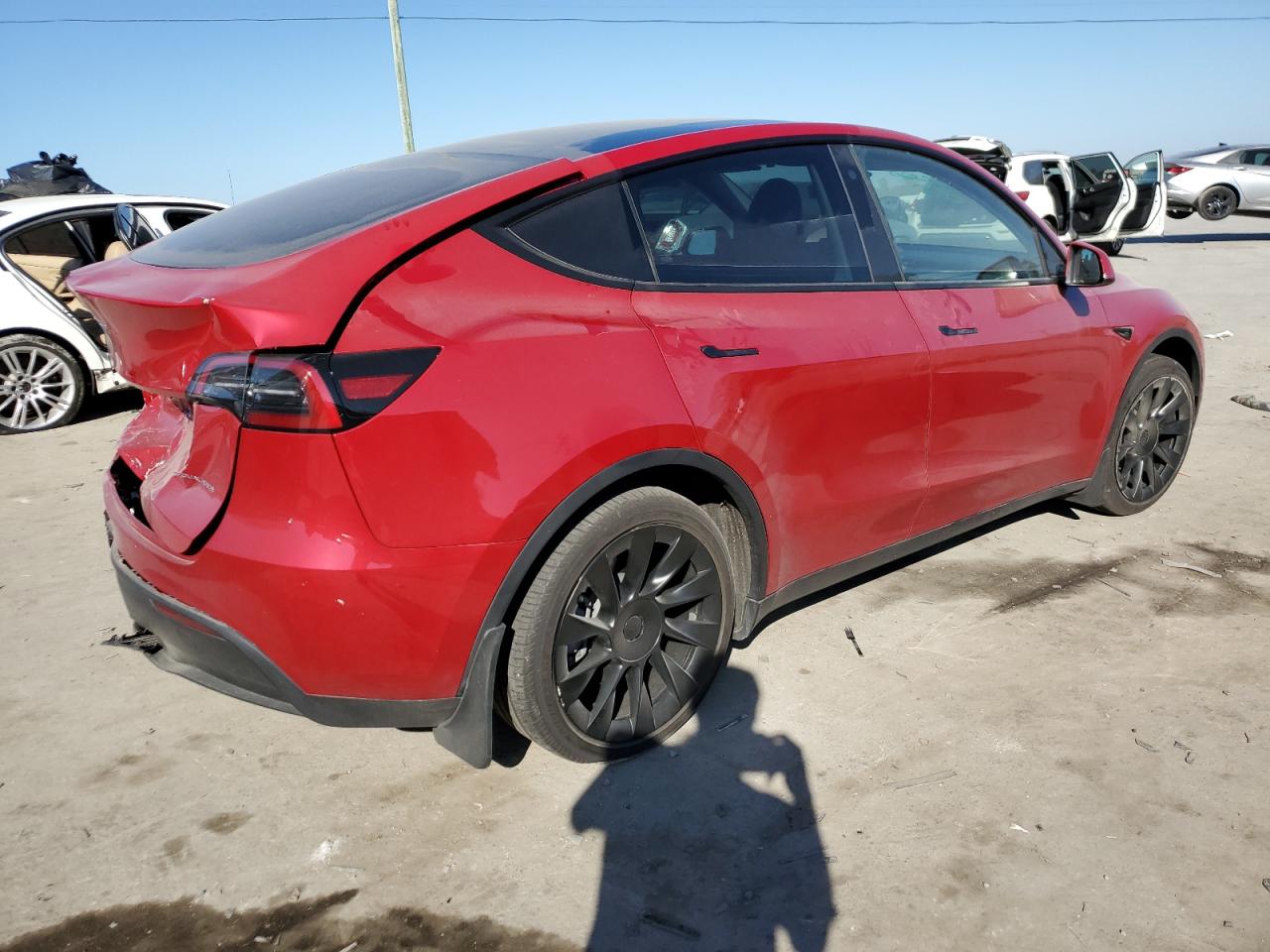 2023 TESLA MODEL Y  VIN:7SAYGAEE0PF757388