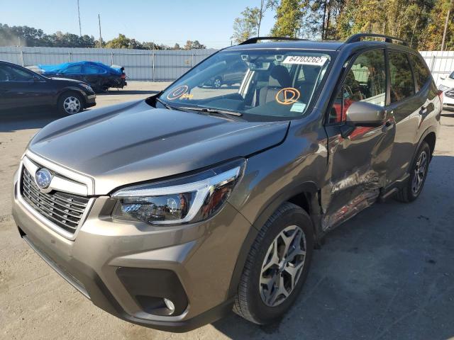 2021 SUBARU FORESTER PREMIUM VIN: JF2SKAJC8MH508484